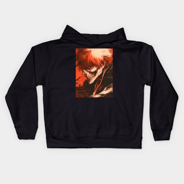 Soul Reapers' Chronicles: Supernatural Anime Manga Adventure Kids Hoodie by insaneLEDP